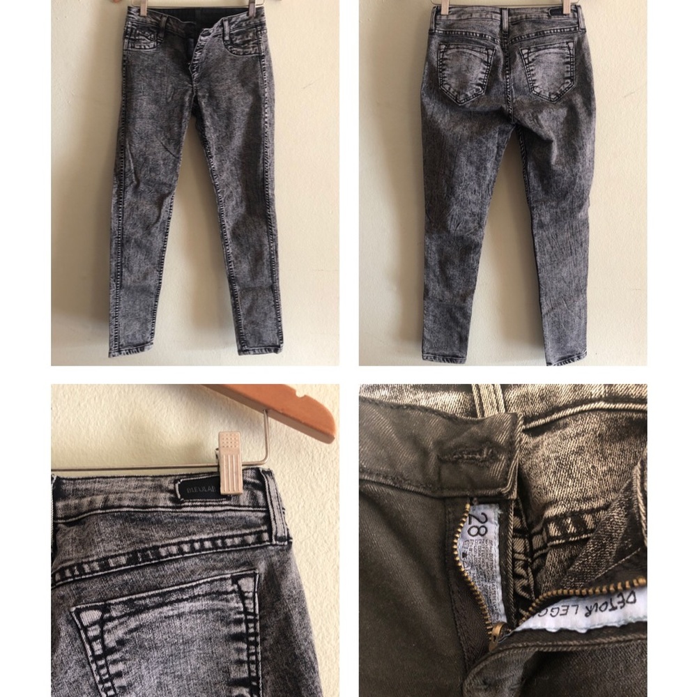 Reversible Bleulab Jeans - black/cigarette